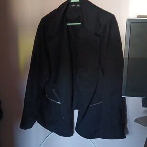 2xl women's Black Blazer